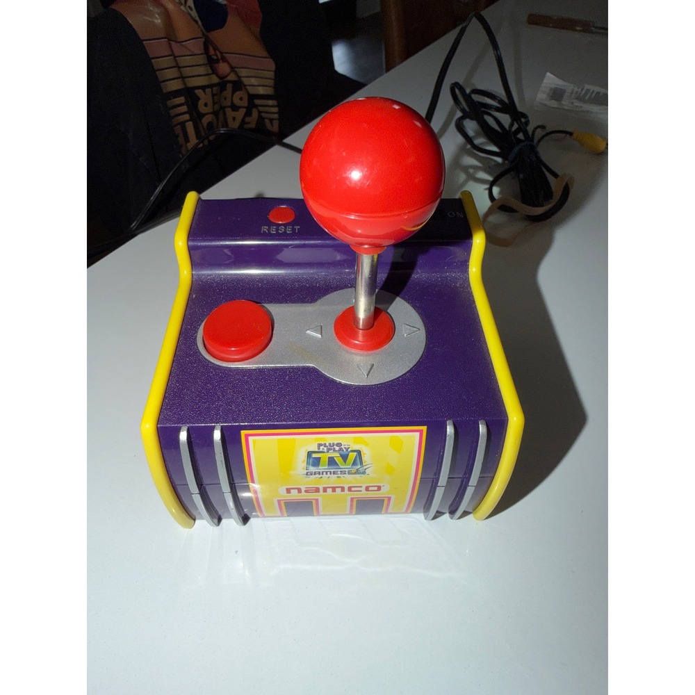 Namco Plug & Play TV Games Joystick Pac-Man Galaxian Dig Dug Arcade NOT TESTED